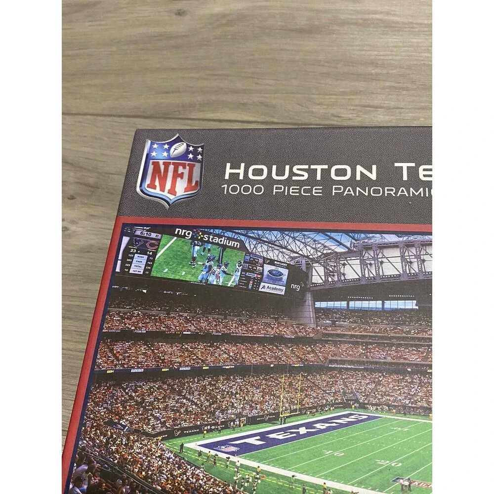 NFL Houston Texans NRG Stadium 1000 piece puzzle, still sealed NIB